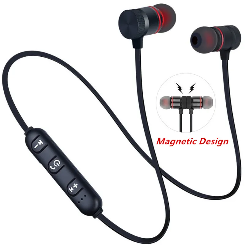 5.0 de esportes fone de ouvido Bluetooth, fone de ouvido sem fio com o pescoço, fone de ouvido estéreo, a música metal fone de ouvido com microfone ( todos do telefone móvel Imagem 0