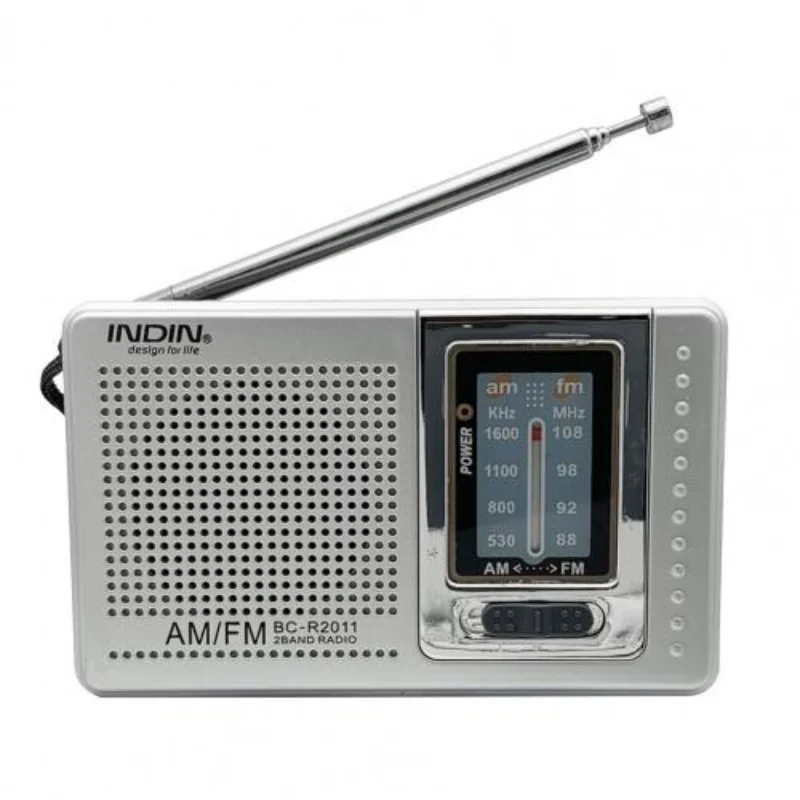BC-R2011 portátil rádio,A antena telescópica recebe sinal forte,Dual-band AM/FM rádio para procurar mais estações Imagem 0