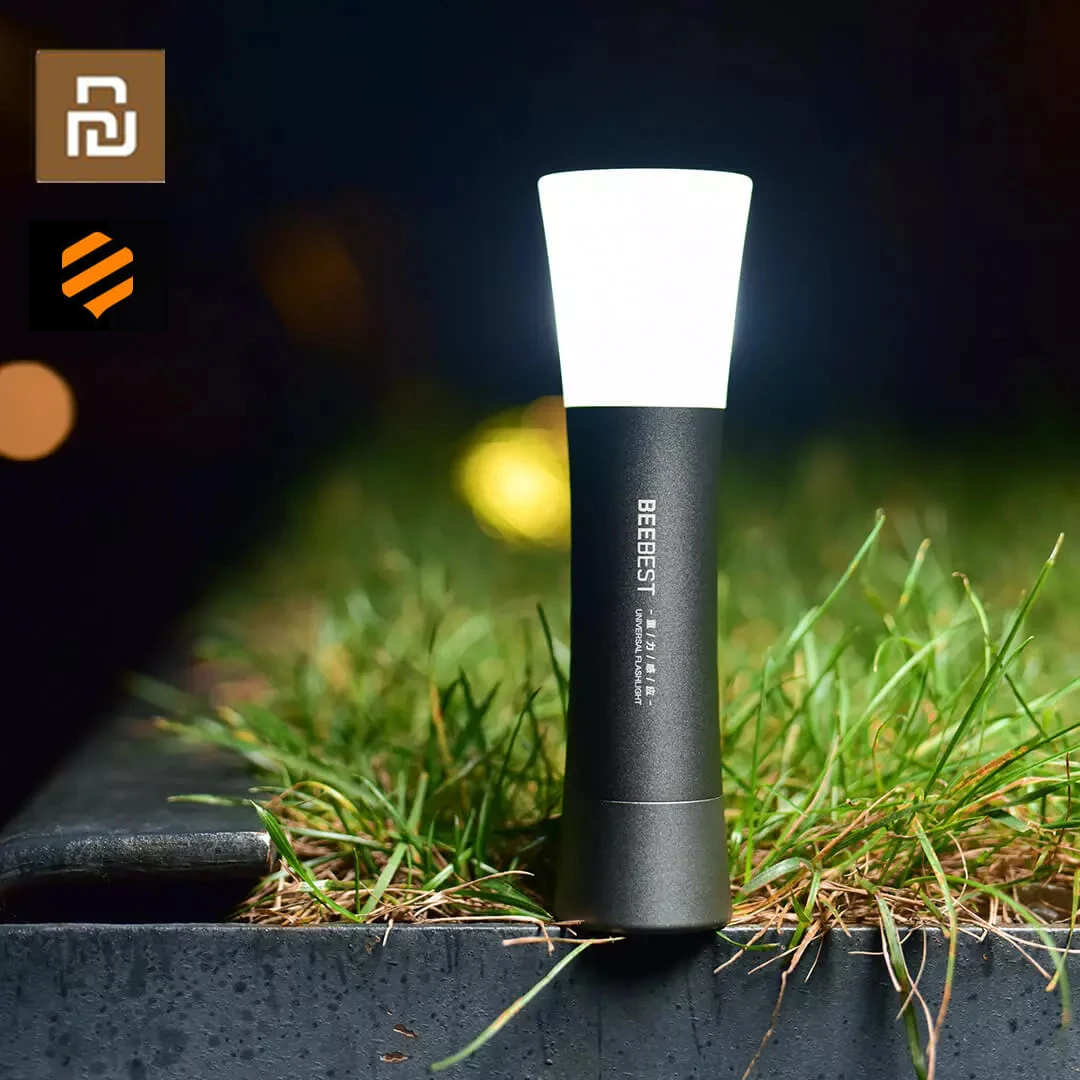Novo XIAOMI YOUPIN Beebest Multifuncional de Indução Lanterna Portátil Leve sensor de Gravidade Acampamento ao ar livre Luz da Noite Imagem 0