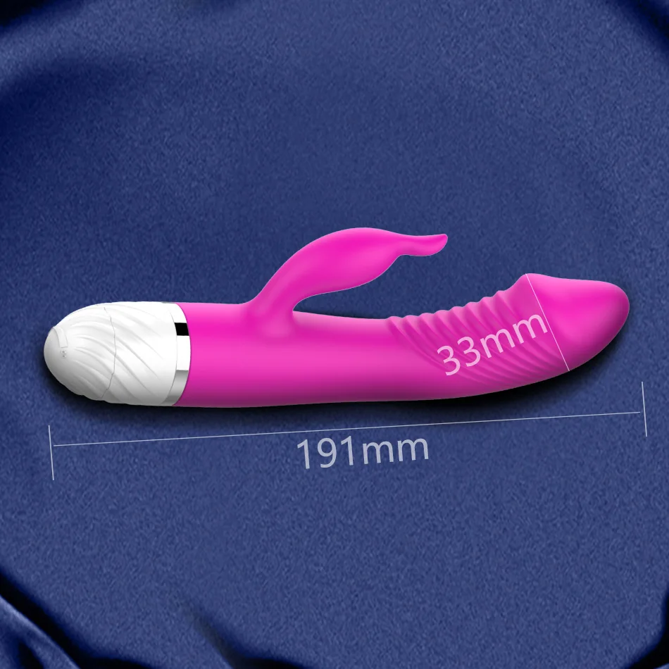 Duplo de Vibração G Spot Vara Vibrador Realista Vibrador Brinquedos Sexuais para a Mulher Adultos Vagina, Clitóris Estimulador Íntimo Loja de Produtos Imagem 1