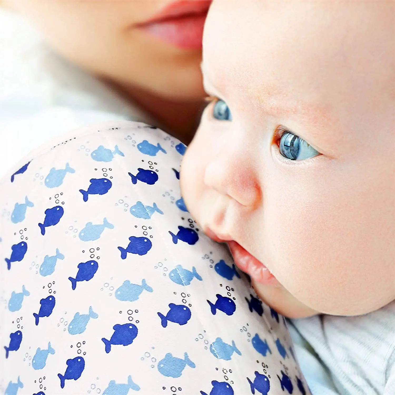 O bebê Arrotar Panos Conjunto para Meninas& Meninos Premium 100% Algodão Orgânico Absorvente de 3 camadas de Toalhas Arrotos Trapos Almofadas de Babadores de Bebê recém-nascidos Imagem 2