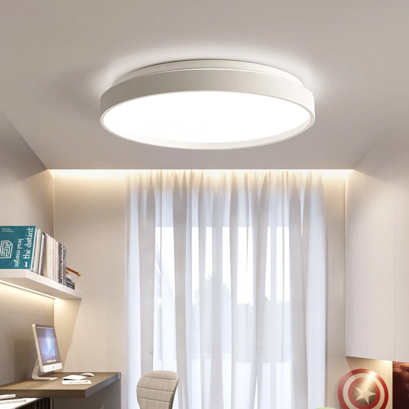 Simples e Moderno, LED Quarto de Teto Lâmpada Circular Corredor Corredor, Alpendre Iluminação Nórdicos Personalidade Criativa Varanda Lâmpada Imagem 2