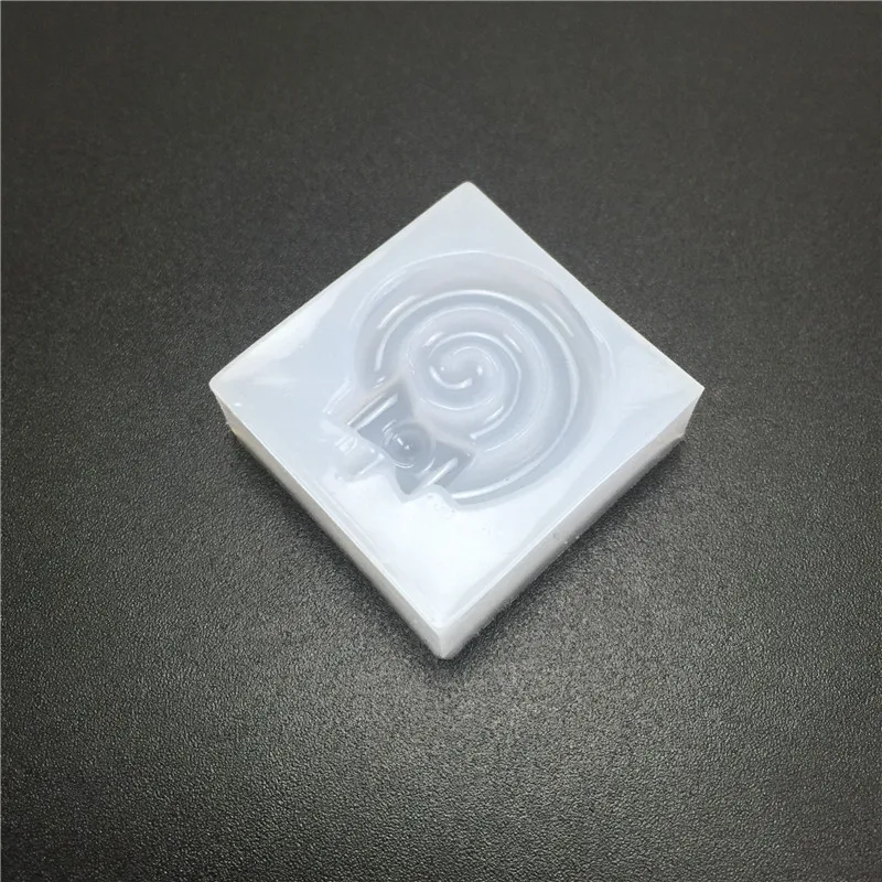 Mini pirulito forma do molde de silicone de fudge de chocolate bolo de ferramenta de decoração DIY molde de resina cristal gota de cola ferramenta para tomada de Imagem 3