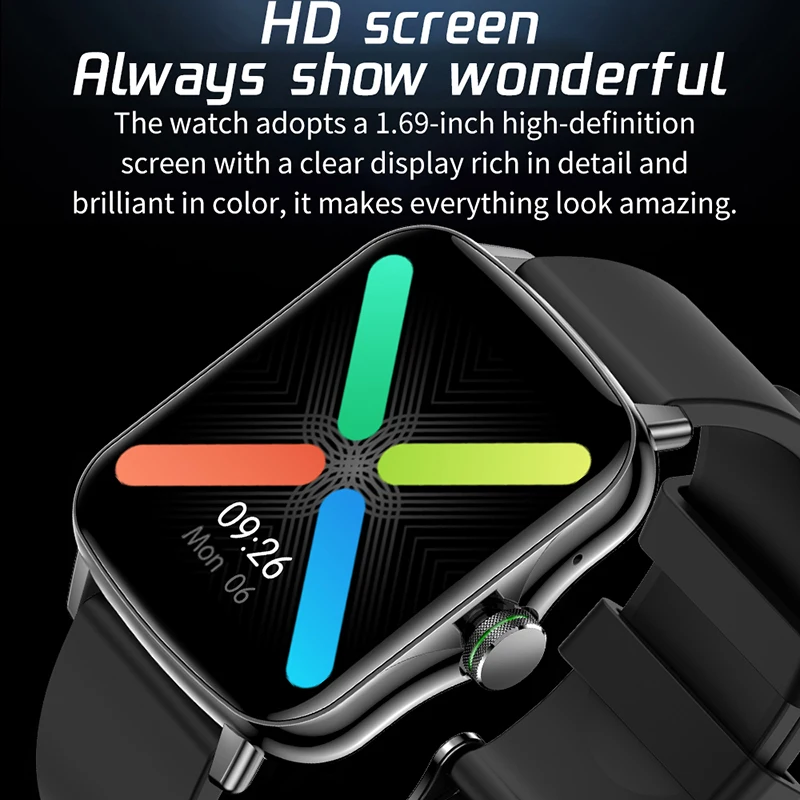 Para Huawei Xiaomi ECG+PPG Smart Watch Homens Pressão Arterial frequência Cardíaca Relógios Impermeável de Fitness Tracker 2022 Novo Smartwatch +Caixa Imagem 3
