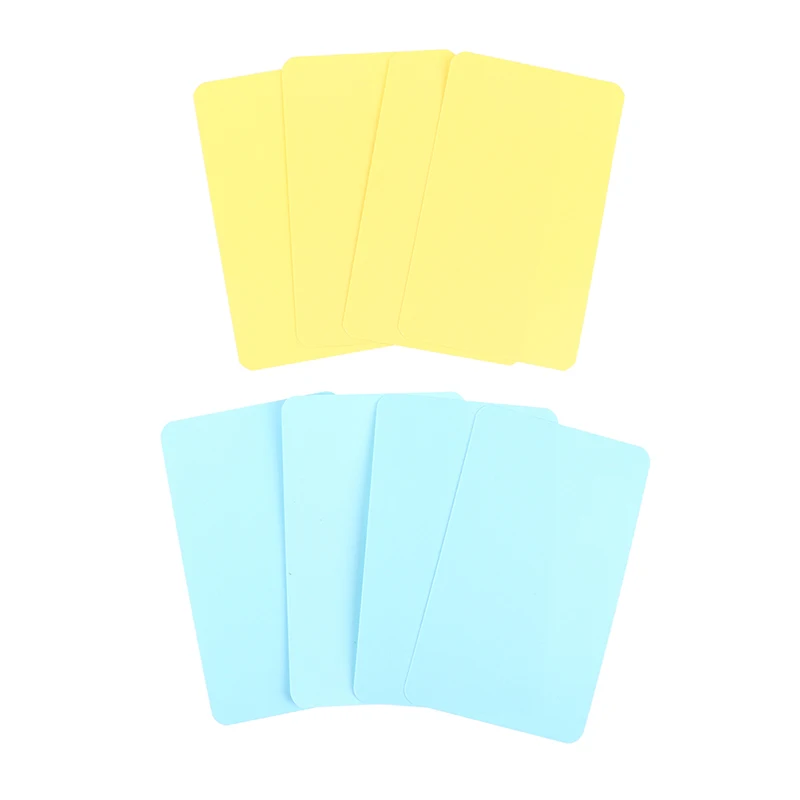 100Pcs jogo em Branco de Placa de Papel Dura de Papelão DIY cartão Postal Artesanal de papel de Parede de Mensagem Para o Jogo de Tabuleiro Imagem 4