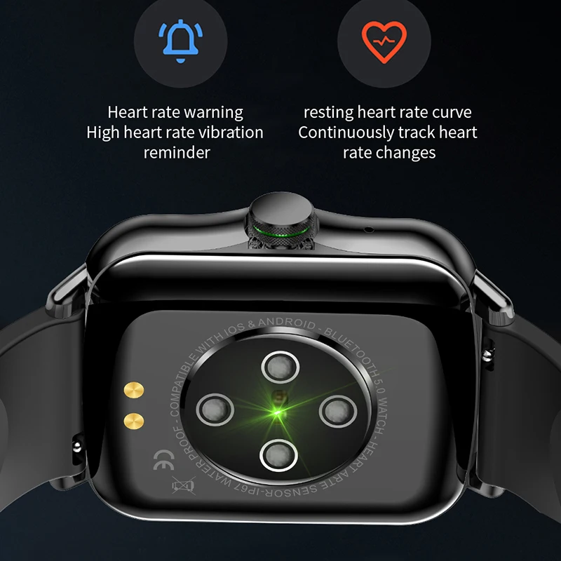 Para Huawei Xiaomi ECG+PPG Smart Watch Homens Pressão Arterial frequência Cardíaca Relógios Impermeável de Fitness Tracker 2022 Novo Smartwatch +Caixa Imagem 4