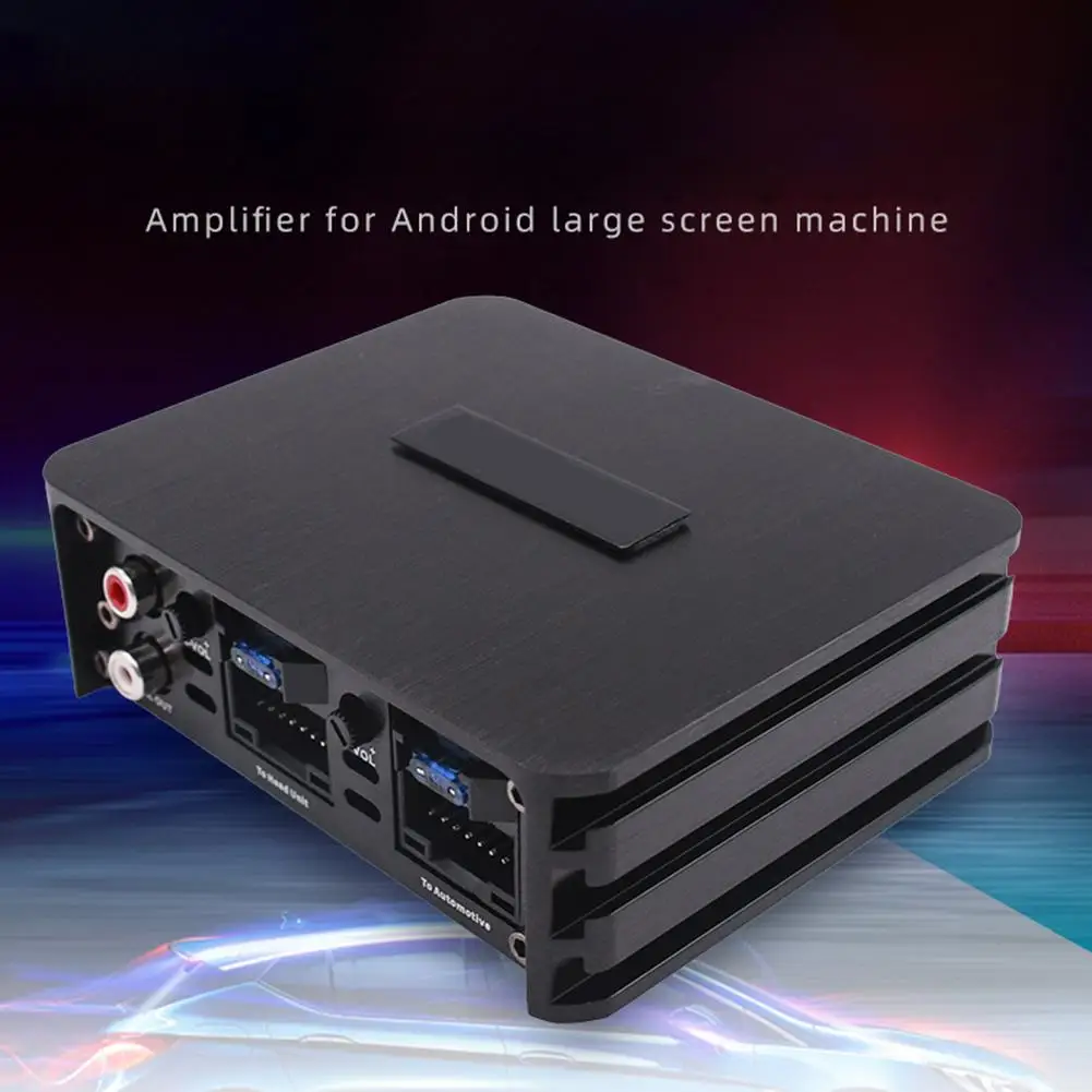 Carro Processador de Áudio sem Perdas de 4 vias DSP Amplificador de Potência de alto-Falantes Plug-and-play de Áudio Amplificador para Android Peças de Modificação Universal Imagem 5